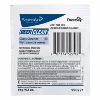 DIVERSEY DVO990221 CLEANER BEER GLASS 100 PK