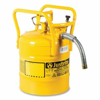 Justrite 7350230 Can Dot 1" Hose T2 5G Yl