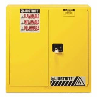 Justrite 893300 30G Cab Man Yl Flam Safeex
