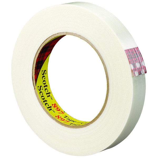 Scotch 7000123443 Scotch Filament Tape 897Clear 48  mm  X 55 M (1 RL)