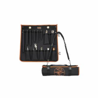 Klein Tools 33525SC 1000V Insulated Utility Tool Kit in Roll Up Pouch, 13 Piece