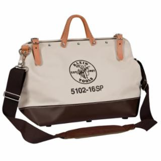Klein Tools 5102-16SP Deluxe Tool Bag, Canvas, 13 Pockets, 16-Inch