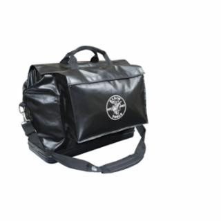Klein Tools 5182BLA Tool Bag, Vinyl Equipment Bag, Black, Large