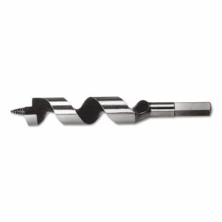 Klein Tools 53408 Steel Ship Auger Bit, Screw Point, 1-1/8 x 4-Inch