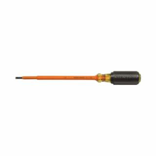 Klein Tools 601-7-INS Insulated Screwdriver, 3/16-Inch Cabinet, 7-Inch Round Shank