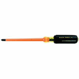 Klein Tools 603-4-INS Insulated Screwdriver, #2 Phillips, 4-Inch Round Shank