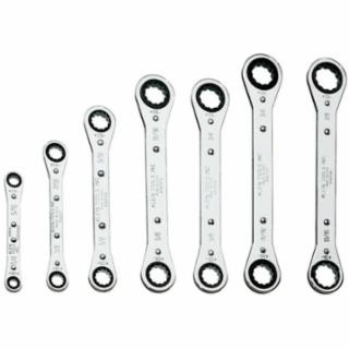 Klein Tools 68222 Ratcheting Box Wrench Set, 7-Piece