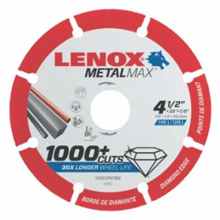 Lenox 1972922 Lenox Diam Cutoff Wh Ag5" X 7/8" Angle Grinder