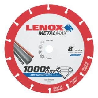 Lenox 1972925 Lenox Diam Cutoff Wh Cs8" X 5/8" Circ Saw