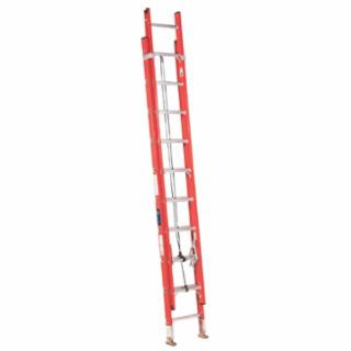 Louisville Ladder FE3240 40' 2-Section Fiberglassextension Ladder 35'