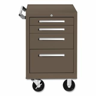 Kennedy 21040XB 4 Drawer Roller Cabinetbrown