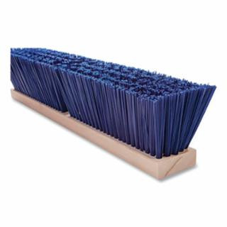 Magnolia Brush 6424-FX 24" Blue Poly Streetbroom - Flexsweep