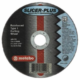 Metabo 655998000 6"X.045X7/8" Type 1 Slicer Wheel A60Tx Grit