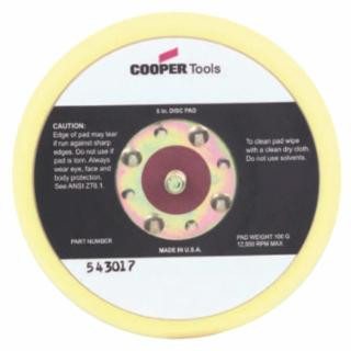 Master Power 543023 6" Hook And Loop Non-Vacpad