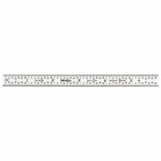 Mitutoyo 182-201 6"(4R) Steel Rule Fullyflexible