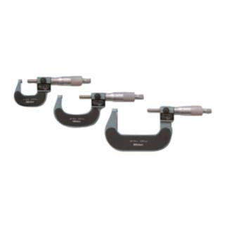 Mitutoyo 193-923 0-3" Digital Outside Micrometer Set W/Standard (1 ST)