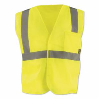 Occunomix ECO-IM-YS Class 2 Mesh Vest 2" Tape H/L Close Sm Yel