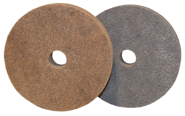 Alfa Tools DW20308 8" x 1" x 3" 8 Aluminum Oxide Medium Deburring Wheel
