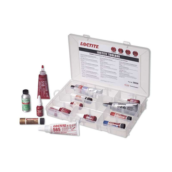 Loctite 618144 Toolbox Of 15 Mro Products