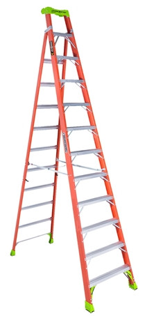 Louisville Ladder FXS1512 12' Step/Shelf Ladder