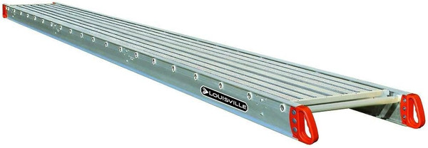 Louisville Ladder P11224 12" X 24' 1-Man Scaffoldplank W/4" Side R