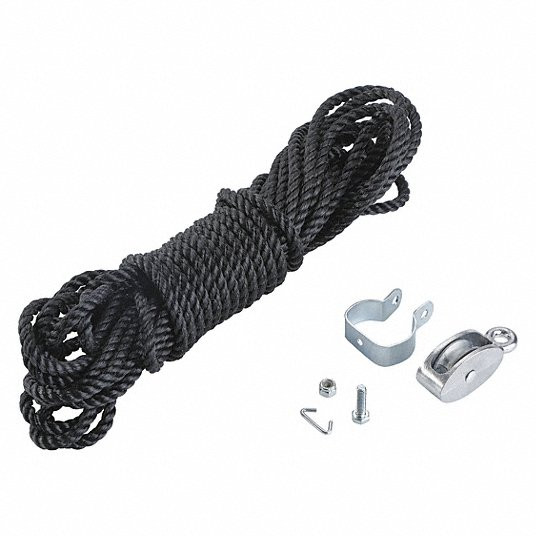 Louisville Ladder PK120A Rope & Pulley Kit Roundor D Rung 16-40Ft Lad (1 KT)