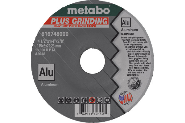 Metabo US616754000 6" Gw A36M-Alu