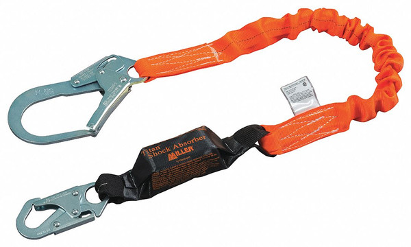 Honeywell Miller T6112SS/6FTAF 6' Stretch Web Lanyard;