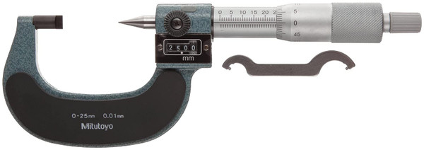 Mitutoyo 142-402 Digit Crimp Ht Micrometer 0-25 mm