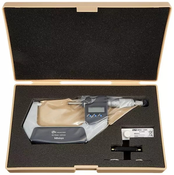 Mitutoyo 293-246-30 Digimatic Mic 50-75  mm  No Output