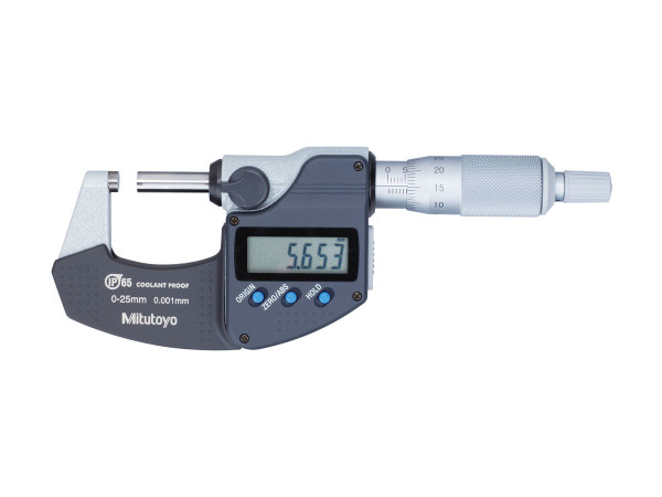Mitutoyo 293-349-30 Mic Digimatic 0-1 Ip65