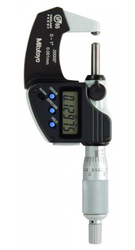 Mitutoyo 395-371-30 Micrometer Sph Face S-S0-1" .00005"/0.001 mm  Ip6