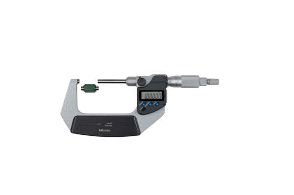 Mitutoyo 406-351-30 Micrometer Non-Rotating 1-2" .00005"/0.001 mm