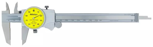 Mitutoyo 505-732 Caliper Dial 1 mm /Rev 0-150 mm  0.01 mm