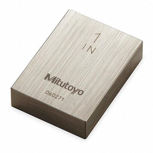 Mitutoyo 611201-531 1.0" Rect Steel Asme0