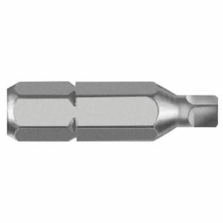 2 SQUARE RECESS INSERTBIT 1IN OAL 5 PC.