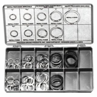 Precision Brand 12935 140Pc Retaining Ring Assortment Maintenance (1 KIT)