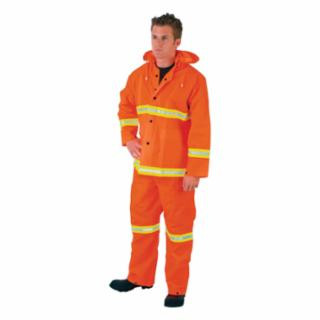 Mcr Safety 2013RXL X-Large Luminator Pvc/Polyester 3 Piece Rainsuit