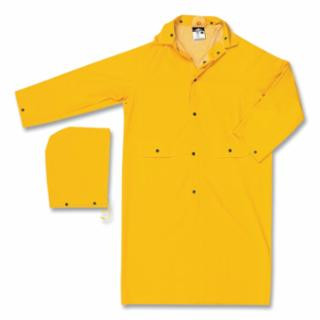 Mcr Safety 230CXL Classic- .30 mm - Pvc/Polyknee Length Coat Yellow