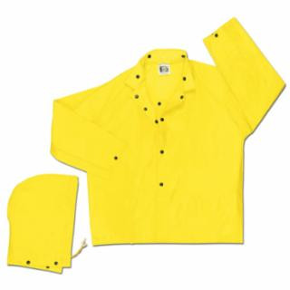 Mcr Safety 550JXL Navigator .22 mm  Pu/Nylonjacket W/Detach Hood Yw
