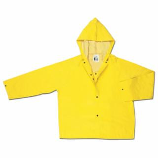 Mcr Safety 800JHXL Concord .35 mm - Neo/Nylon- Jacket W/Att Hood- Ylw