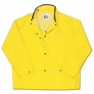 Mcr Safety 800JNXL Con .35 mm  Neo/Nylon Jacket (Hood Not Incl)- Ylw