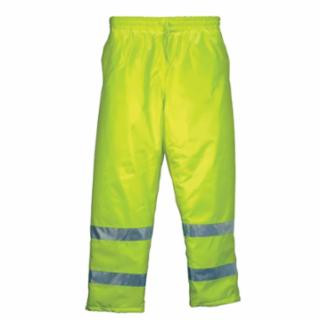 Mcr Safety BMRCL3LXL Lum Insulated Poly Bomber Jacket- Fluor Lime