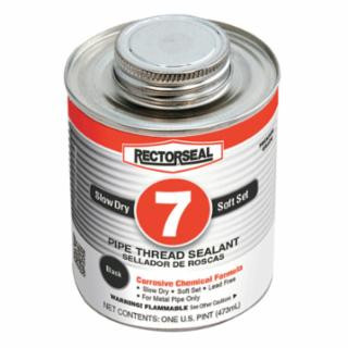 Rectorseal 17432 No. 7 1Pt Btc Pipe Thread Sealant Black (1 CN)