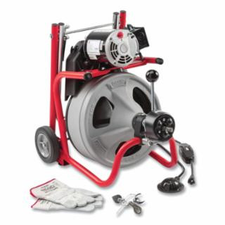 Ridgid 27013 K-400 Drain Cleaning Machine W/ 1/2"X75' Cable