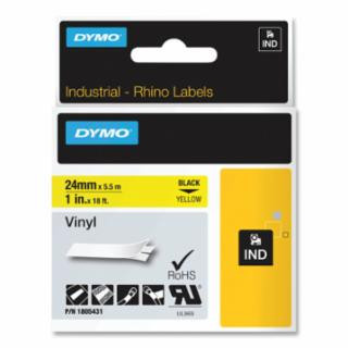 DYMO RHINO RHINO 1" YELLOW VINYL