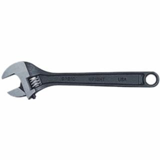 Wright Tool 9AB10 10" Black Adjustable Wrench Old # 9403