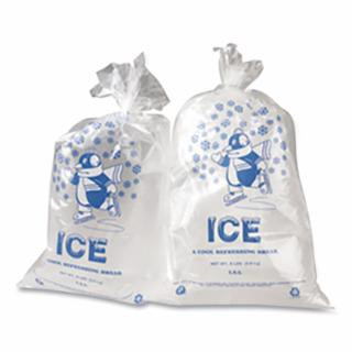 PITT PLASTIC 12X21  1.5MIL  NATURAL 1000  ICE BAGS