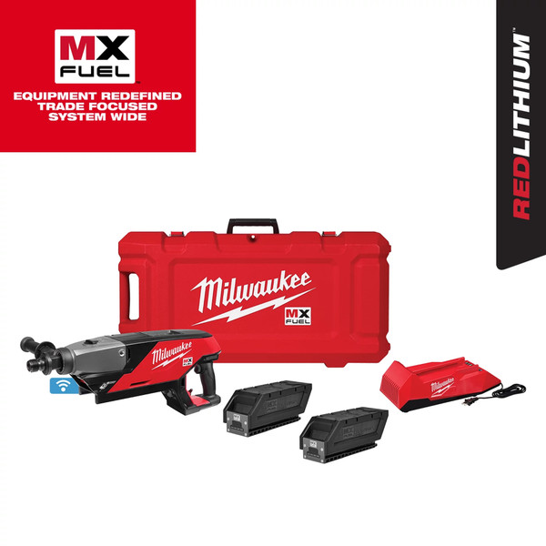 Milwaukee MXF301-2CP MX FUEL Handheld Core Drill Kit