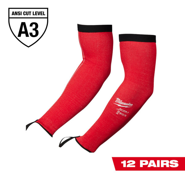 Milwaukee 48-73-9030B Cut Level 3 Protective Sleeves - 16"